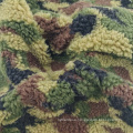 polyester Camouflage Micro Thick Teddy Bear Sherpa Fabric